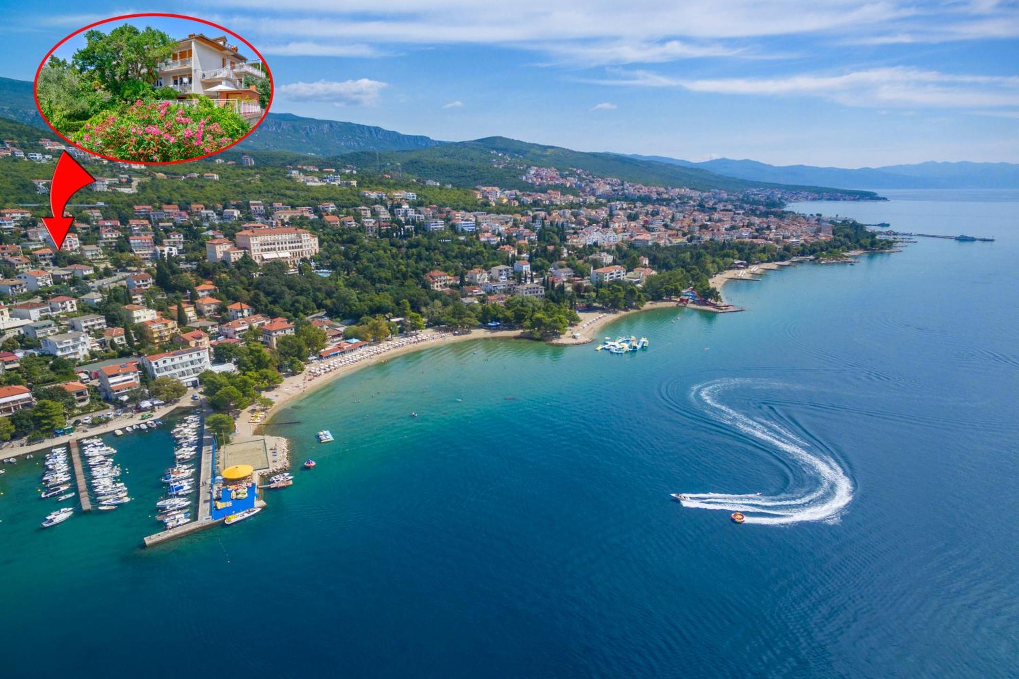 Apartmán Duda Crikvenica Exteriér fotografie